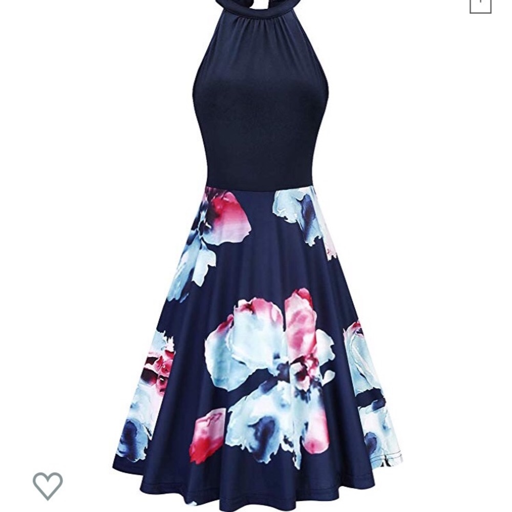 NEW Stand Collar off Shoulder Dress